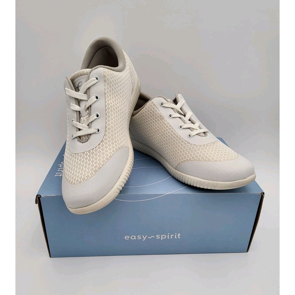 Easy Spirit Keep Moving white Lace Up Sneakers Shoes Women's Size 11 N